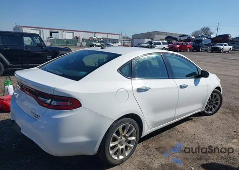 2014 Dodge Dart Limited z USA, uszkodzony, nr VIN 1C3CDFCBXED675120